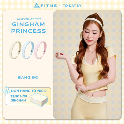 Băng đô cài tóc nữ Fitme SL cao cấp thời trang thanh lịch màu pastel BDSL01