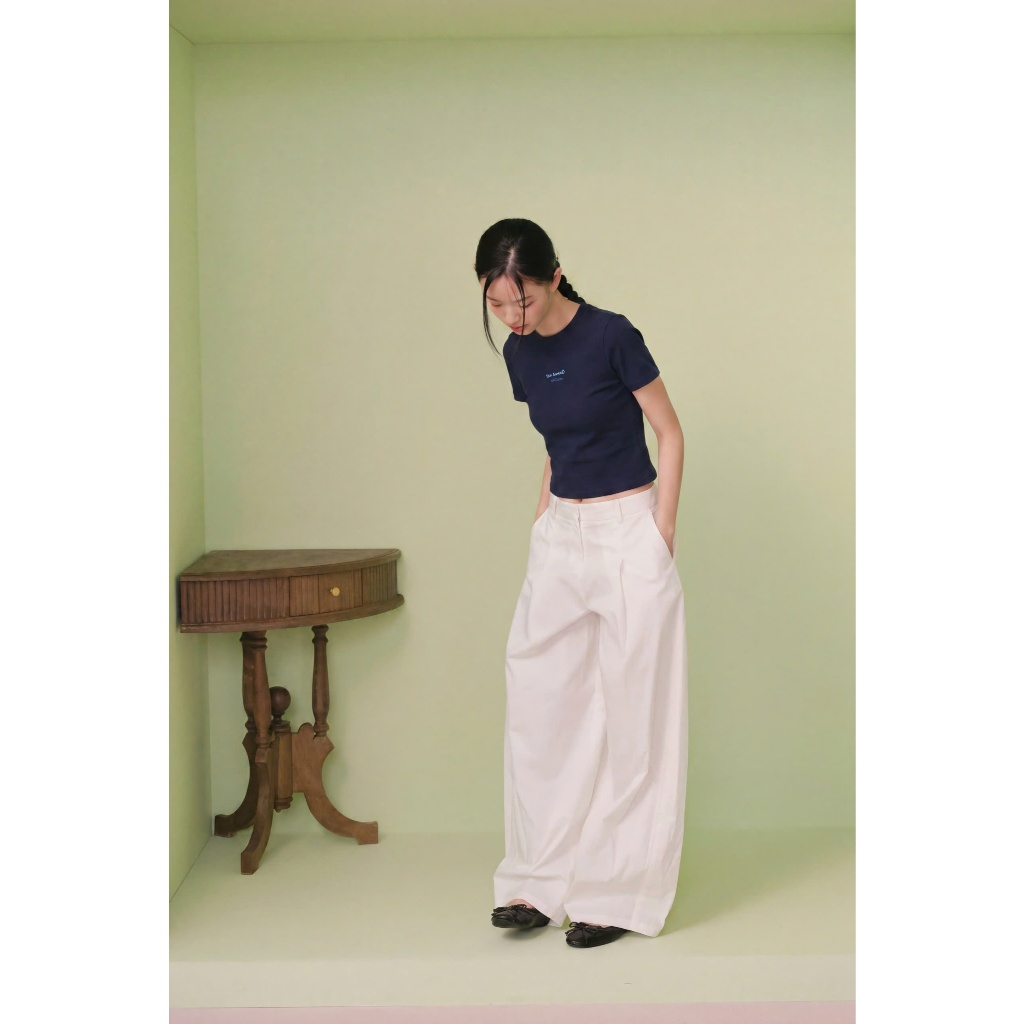 Áo thun OLV babytee basic cổ tròn năng động Cotton Babytee nhiều màu phù hợp đi chơi đi dạo | BigBuy360 - bigbuy360.vn