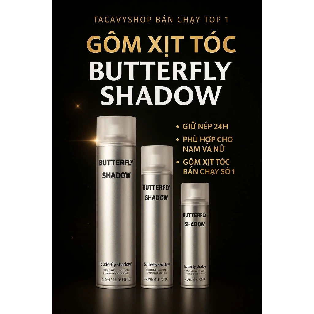 Gôm xịt tóc  150ml 320ml 600ml, Gôm bạc giữ nếp tạo kiểu nam nữ