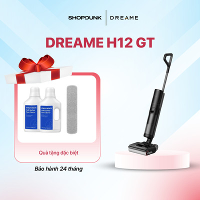 Máy Hút Bụi Lau Sàn Dreame H12 GT | Lực hút 21.000Pa | Bảo Hành Chính Hãng 24 tháng