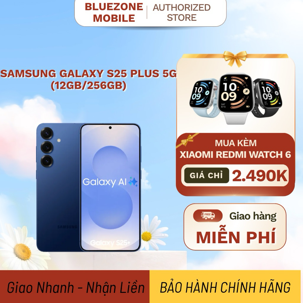 (Kích T5) Samsung Galaxy S25 Plus 5G (12GB/256GB) - Hàng Chính Hãng