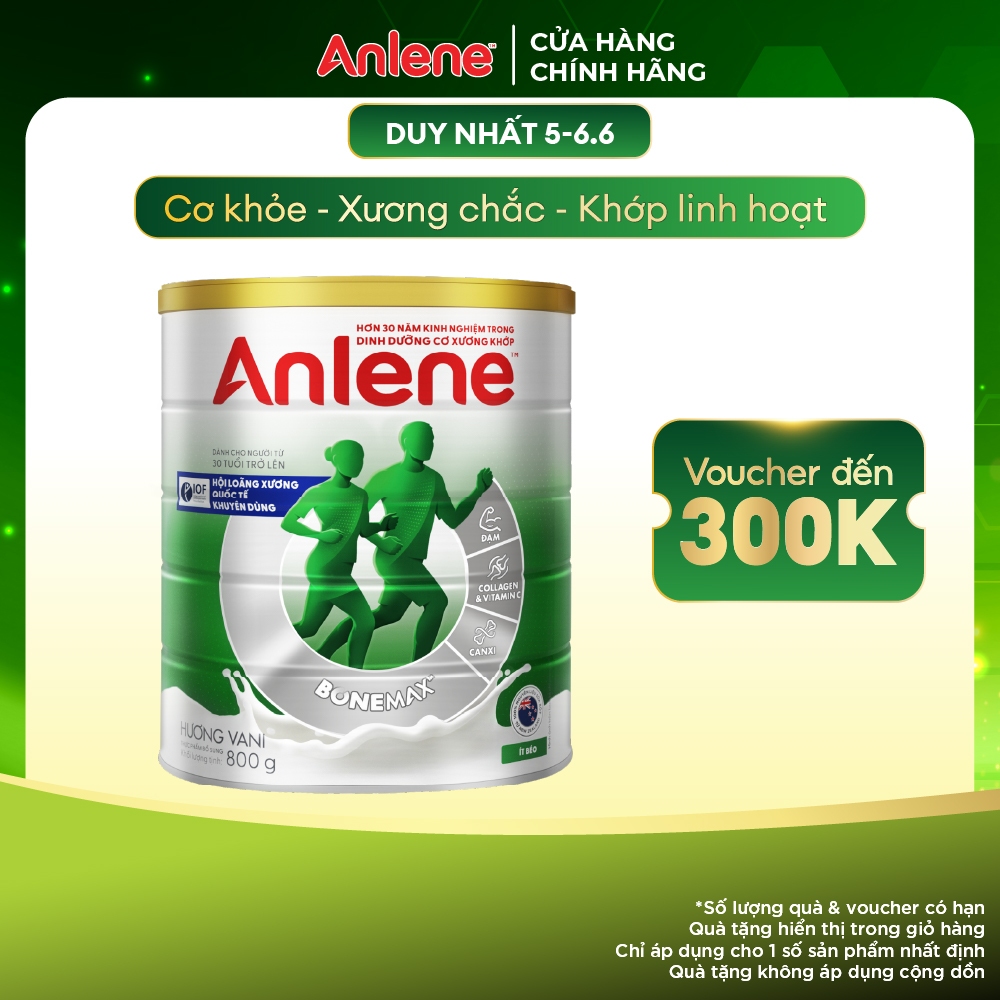 Sữa Bột Anlene Hương Vani 800g