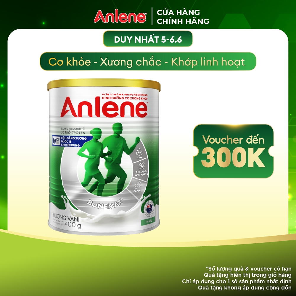Sữa Bột Anlene Hương Vani 400g