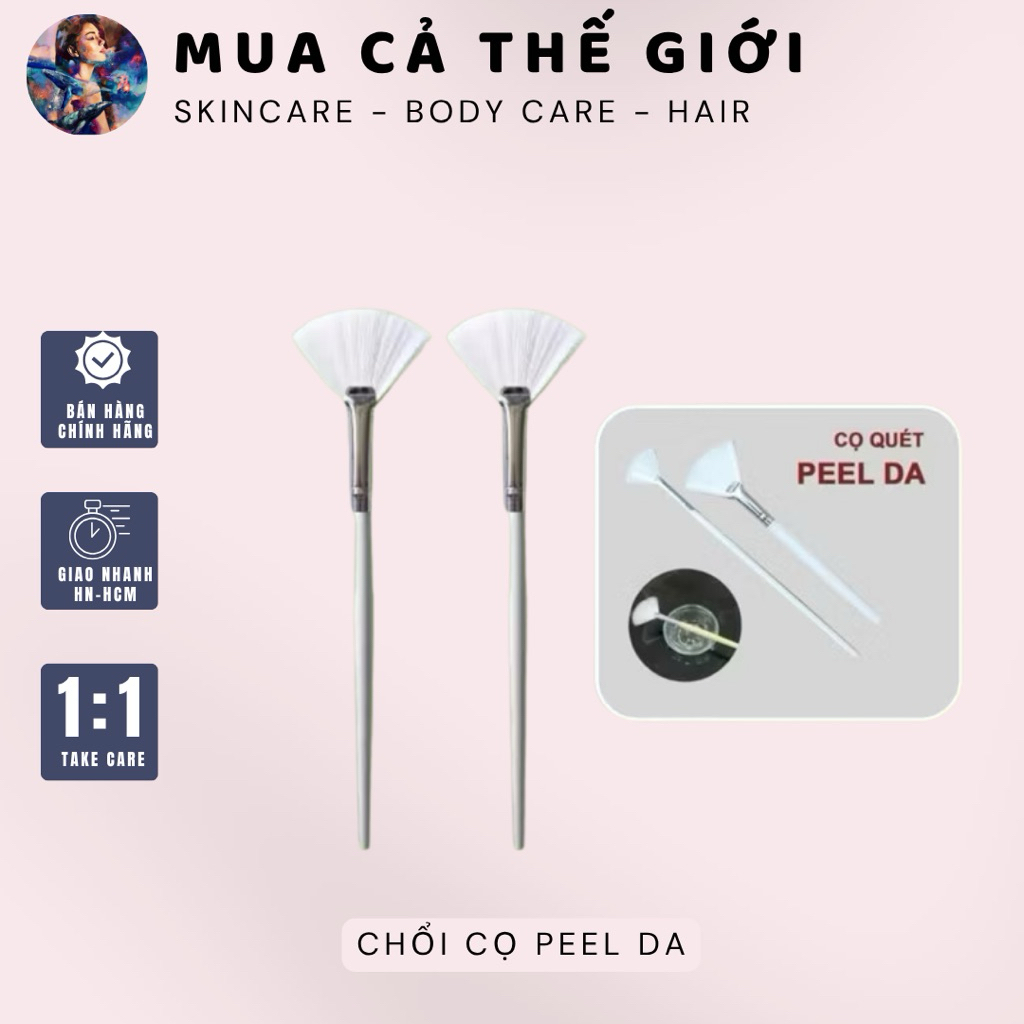 [QUÀ TẶNG] Cọ quét peel da / Chổi quét peel da