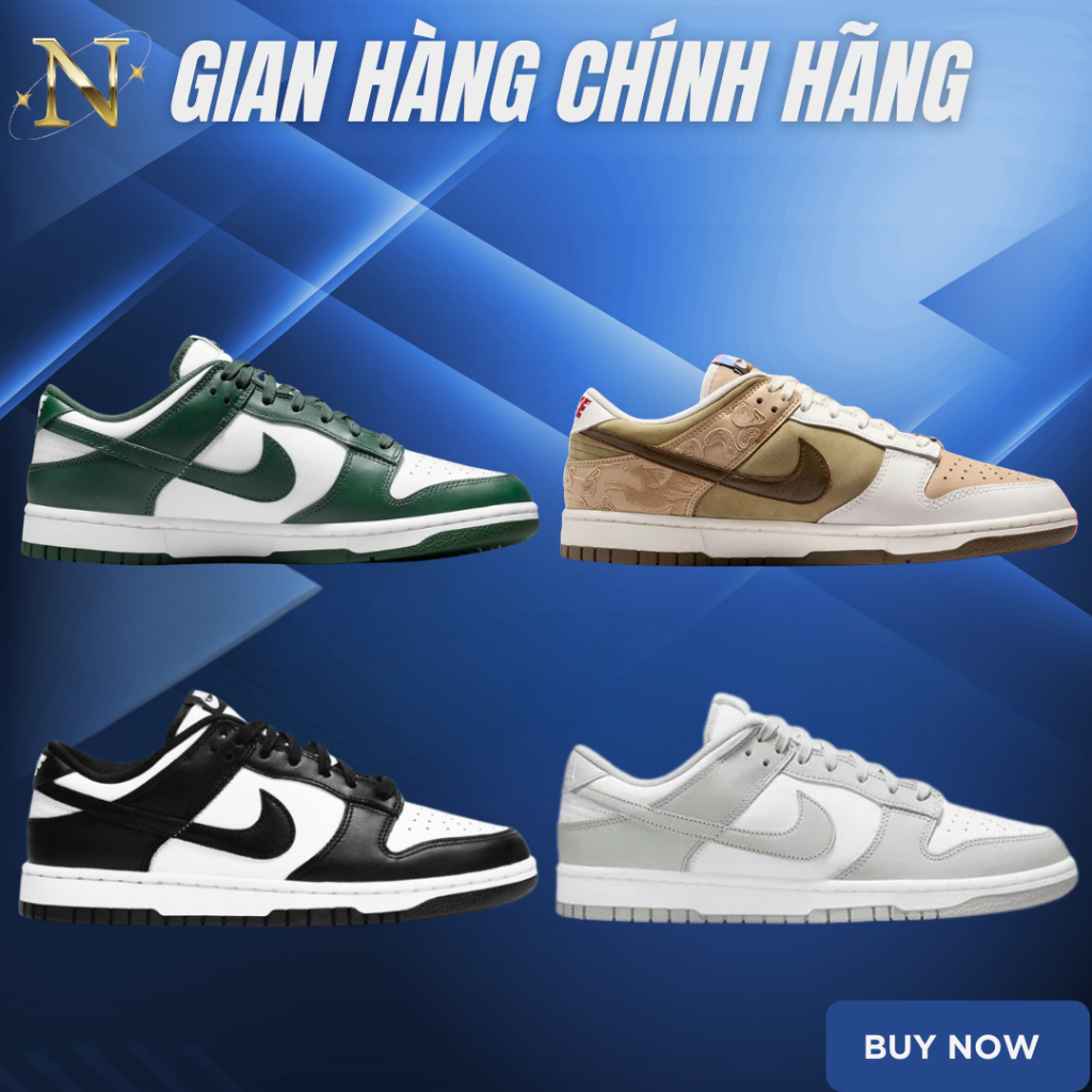[HÀNG CHÍNH HÃNG] Giày SB Dunk Low Basic AUTHENTIC. Giày Sneaker SB Dunk Cổ Thấp Nam Nữ