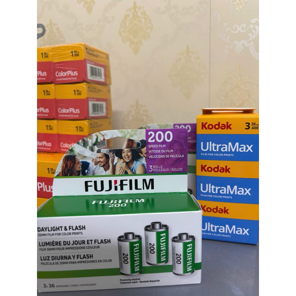 Film Fuji200 Fujifilm c200 chụp ảnh 36exp indate
