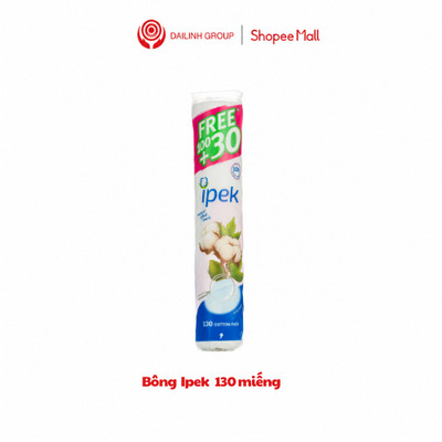 Bông tẩy trang Ipek Thổ Nhĩ Kỳ 150 miếng (1 gói/120+30 miếng) [mẫu mới]