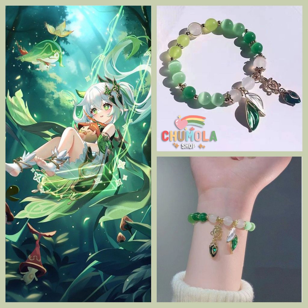 Vòng tay Nahida Kusanali Genshin Impact phụ kiện trang sức cosplay Thảo Thần
