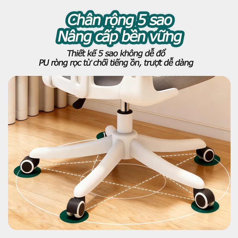 Ghế văn phòng tiện dụng với tựa đầu và tay vịn có thể điều chỉnh | BigBuy360 - bigbuy360.vn
