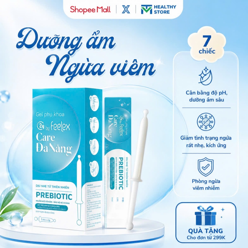 Đũa thần inner - Gel phụ khoa C24 by Feelex Care đa năng, cân bằng pH, dịu nhẹ, an toàn, tiện lợi