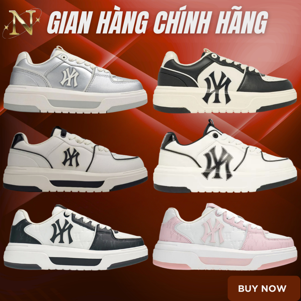 [ 𝙎𝘼𝙇𝙀 Chính Hãng ] Giày MLB Chunky Liner Basic AUTHENTIC. Giày Sneaker MLB Basic Nam Nữ. Bao Check