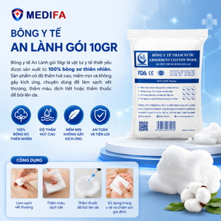Bông Y tế gói 10g