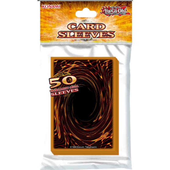 Bọc bài Yugioh chính hãng Deck Sleeves (Small) - Konami - Dark Hex / Deluxe (50ct.)