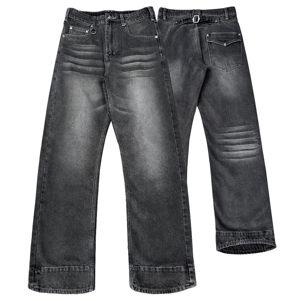 ALCYUS | Quần denim layer line "L-H STACKED SILHOUETTE DENIM PTS"