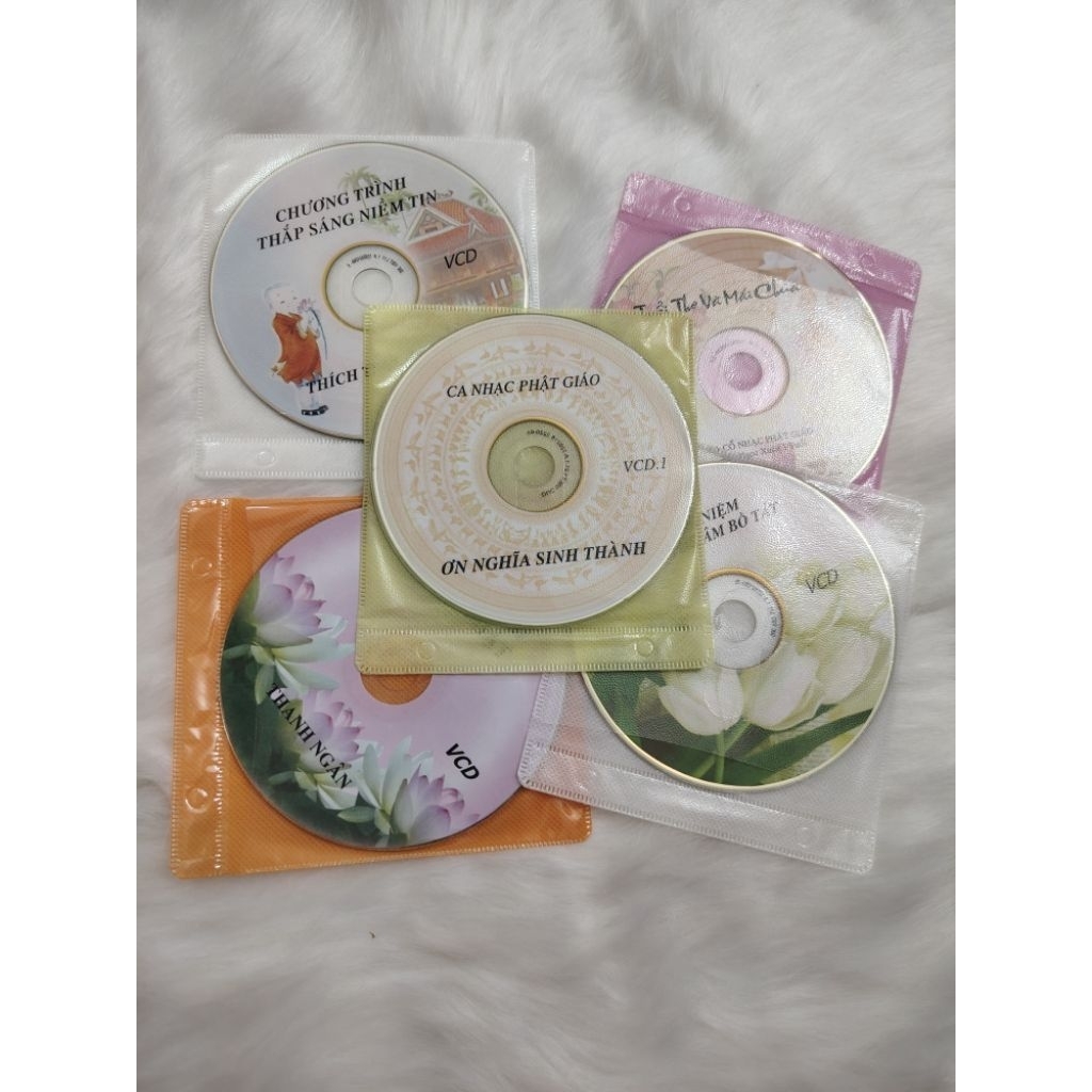 Combo 6 VCD về Phật giáo như hình
