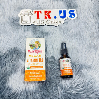 [Hoả Tốc + Hàng Mỹ] Xịt MaryRuth's Vegan Vitamin D3 30ml