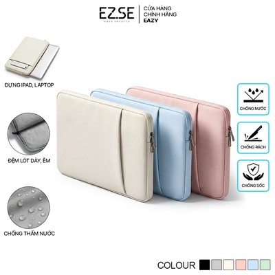 Túi chống sốc laptop ipad cao cấp EAZY TS01, Túi đựng laptop macbook máy tính bảng 14 inch 15.6 inch