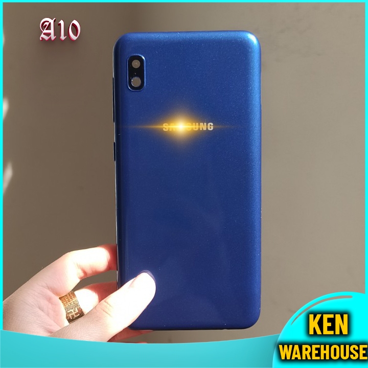 A10 Vỏ nắp lưng điện thoại có Kính camera Nút nguồn Nút âm lượng - KEN warehouse