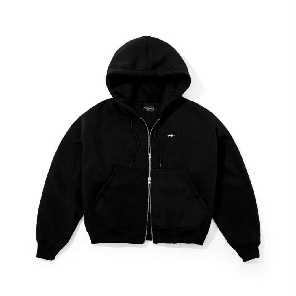 SYMBOL HOODIE ZIP - Áo WWHOSE hoodie zip logo kim loại khoá kéo 2 đầu size S