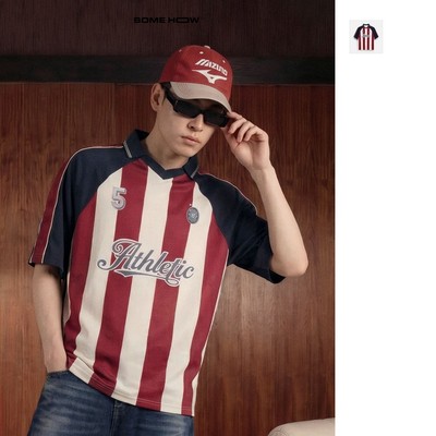 [N] Áo Polo Oversize Red Athletic CVC Cá Sấu Thoải Mái Êm Ái Thoáng Khí, PL0221 SOME HOW STORE