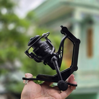 Máy Câu Cá, Máy Câu Lure Black 3000 Cối Nông Quay Mượt, Vòng Tua 5.2:1, Máy Câu Cá Giá Rẻ