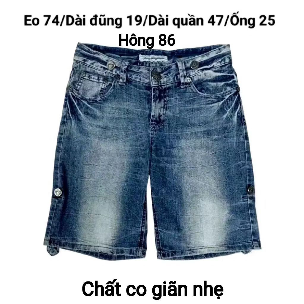 HDM 2HAND: QUẦN SHORT JEAN LỬNG NỮ HÀN QUỐC (Size + số đo ghi trên hình. Các bạn phải xem kỹ số đo t