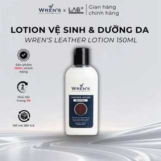 Chai vệ sinh, Lotion dưỡng da WREN'S dưỡng da cấp ẩm cho Túi Xách, Balo, Ví nhập khẩu từ Châu Âu LAB+