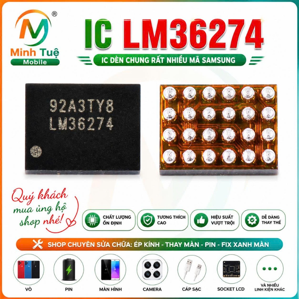 ic LM36274,ic đèn chung rất nhiều mã