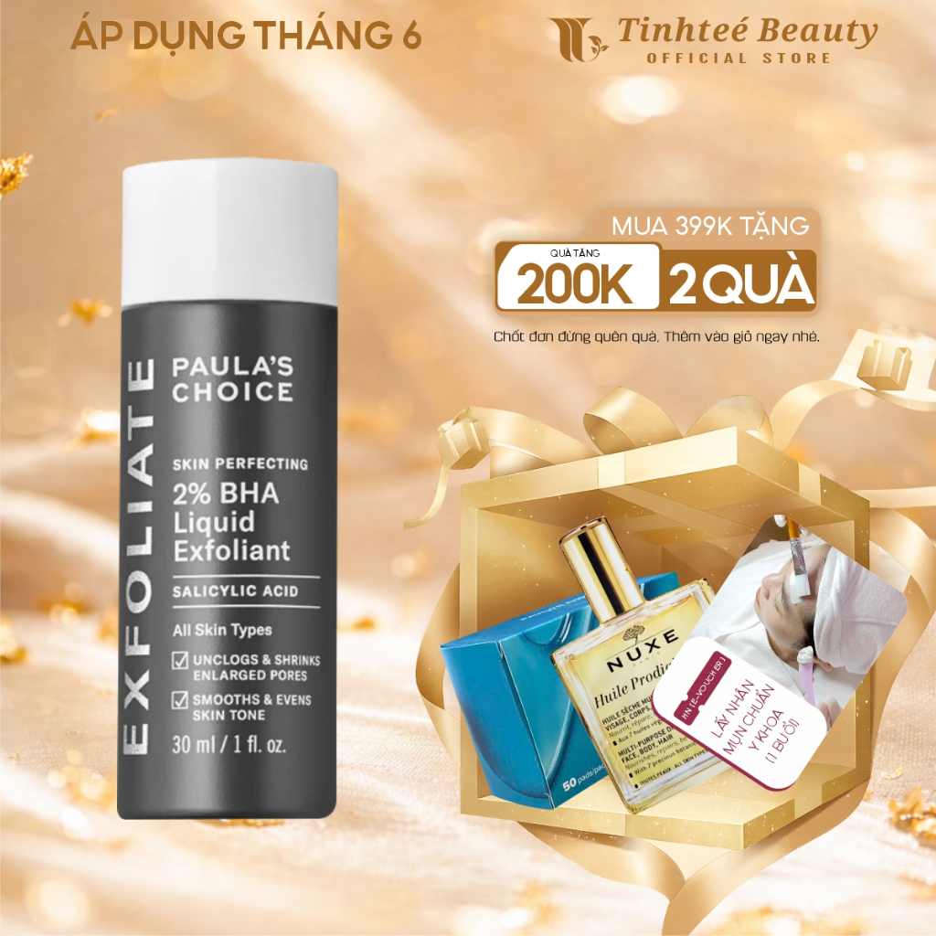 Dung dịch loại bỏ tế bào chết Paula's Choice 2% BHA 30ml (2)