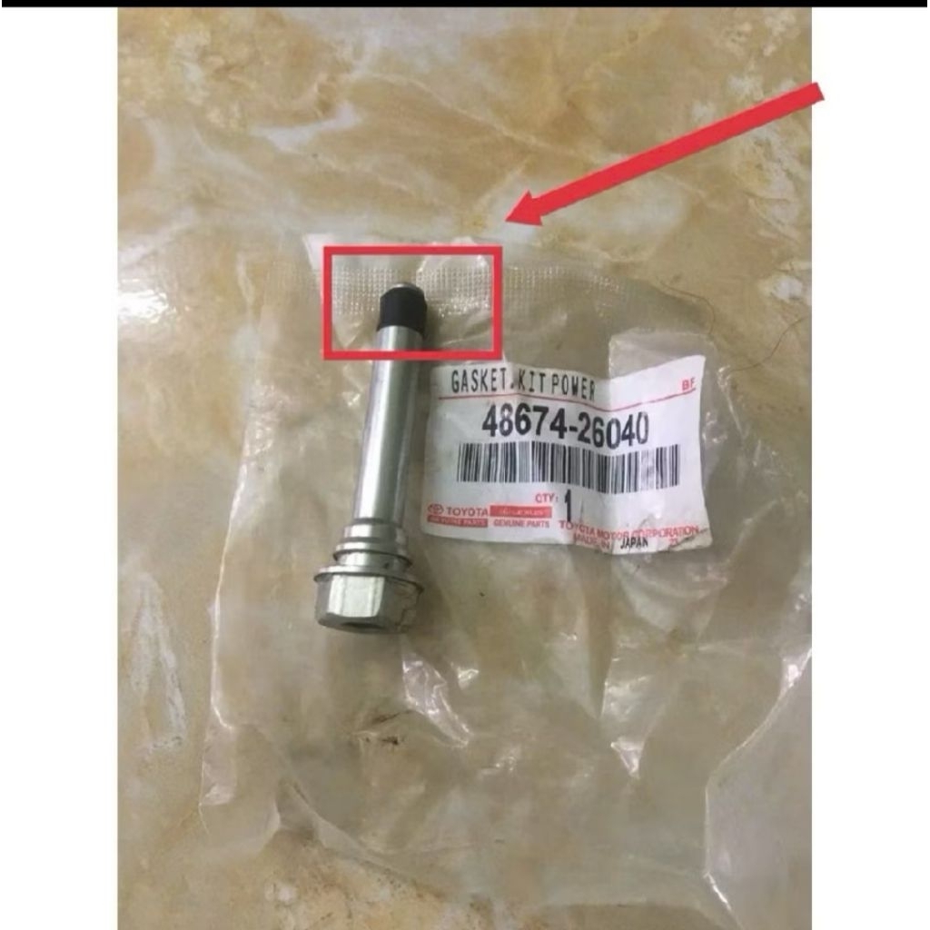Cao su đầu ắc phanh toyota vios chính hãng (Giá/1 Cái)