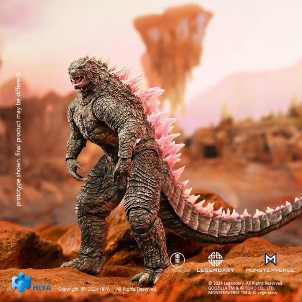 Mô Hình Hiya Toys Godzilla Evolved 2024 Godzilla X Kong The New Empire Figure MonsterVerse