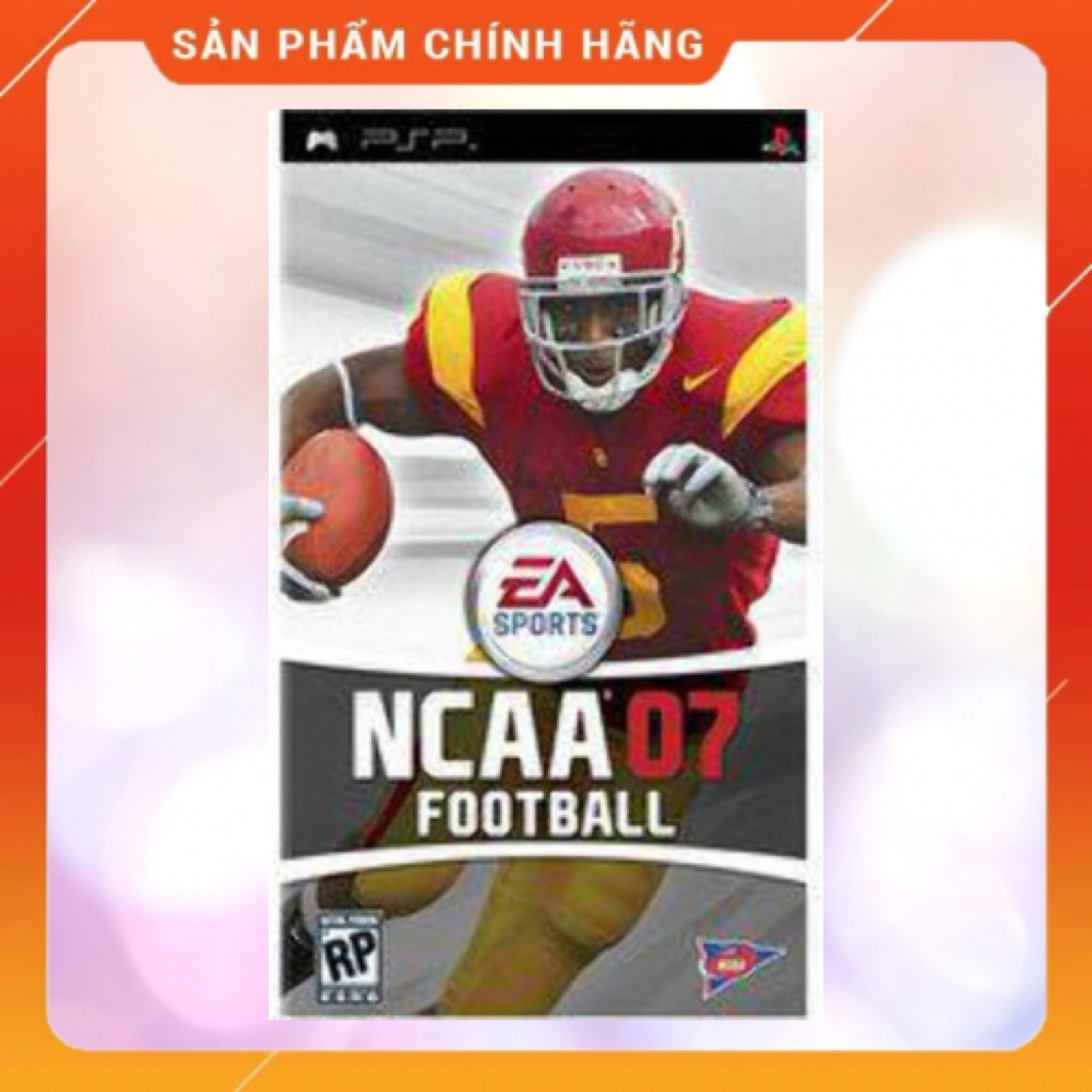 Đĩa game PSP NCAA Football 07 PSP 2nd Loose Chính Hãng Sony UMD Game Bóng Bầu Dục Mỹ