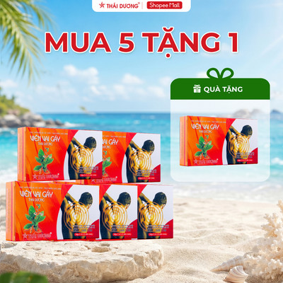 [MUA 5 TẶNG 1] Viên Vai Gáy Sao Thái Dương ( 1 Hộp 30 viên) Dành cho người đau mỏi đốt sống cổ, vai gáy - SaoThái Dương