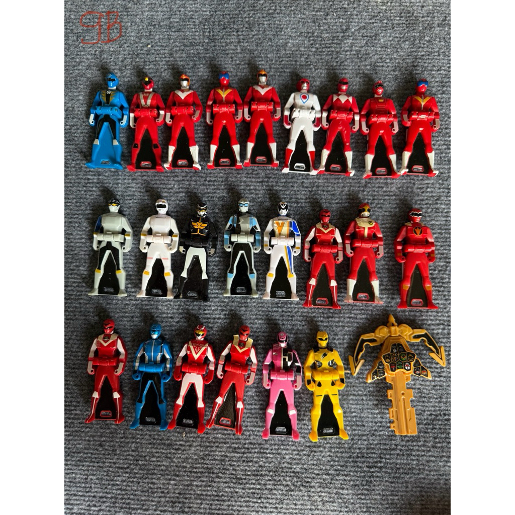 Key Gokaiger - Key Ranger - Key dán - Đồ chơi siêu nhân supper sentai
