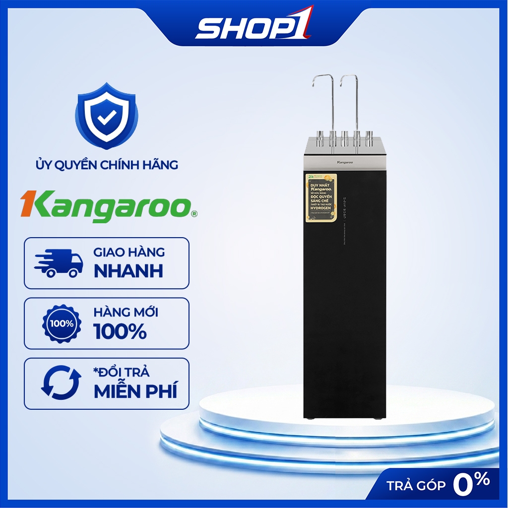 Máy lọc nước RO nóng lạnh Hydrogen Kangaroo Sumire KG12A8 12 lõi