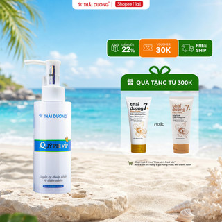 Dung dịch vệ sinh phụ nữ quý phi vip sao thái dương 120ml - sao thái dương