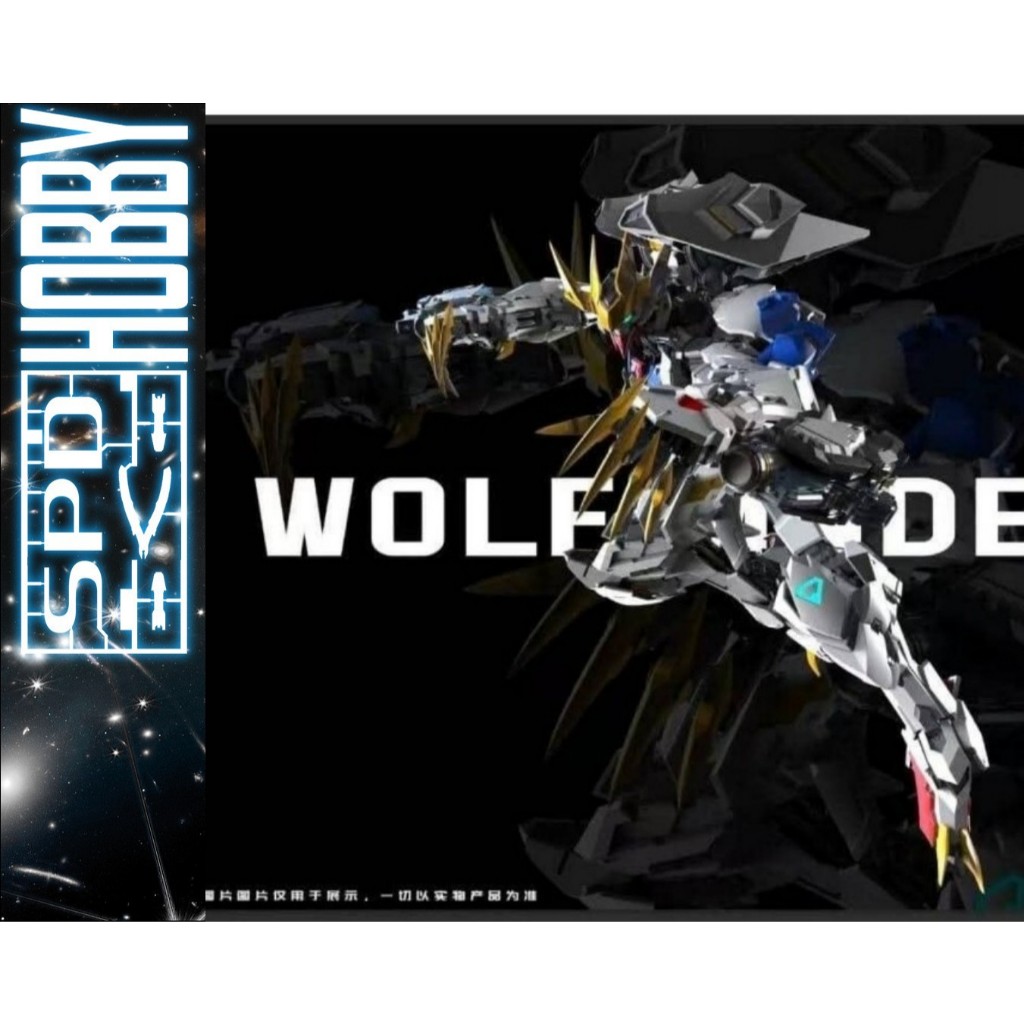 [CÓ SẴN] Mô Hình Lắp Ráp Wolf Technology 1/100 Barbatos Lupus Rex Wolf Model