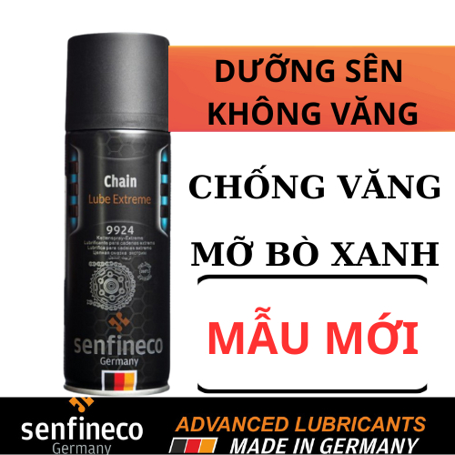 Xịt Dưỡng Sên - Senfineco Chain Lub Extreme 9924 (200ml) - Senfineco 9924