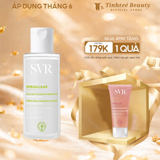 Nước làm sạch da tẩy trang và giúp loại bỏ dầu cho da SVR Sebiaclear Eau Micellaire 75ml