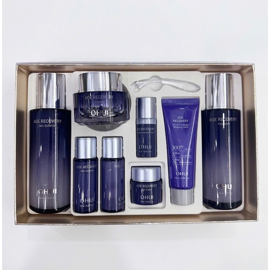 [Mẫu mới] Sét OHUI TÍM dưỡng ẩm, chống lão hoá da, bổ sung collagen cho da sáng khoẻ Ohui tím fullsi