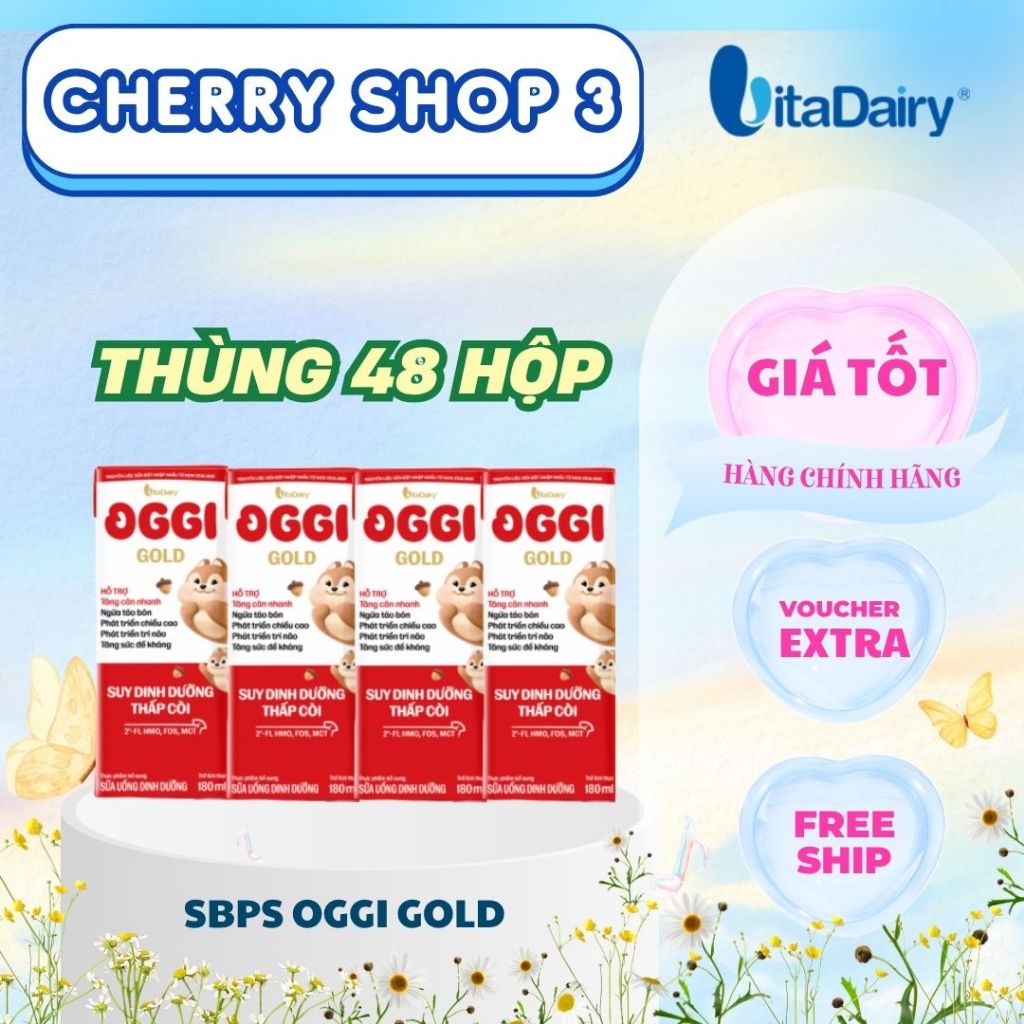 SUDD Oggi Gold mẫu mới / Oggi gold Pro / Oggi gold Smartie / Oggi gold Grow 110ml /180ml - Vitadairy