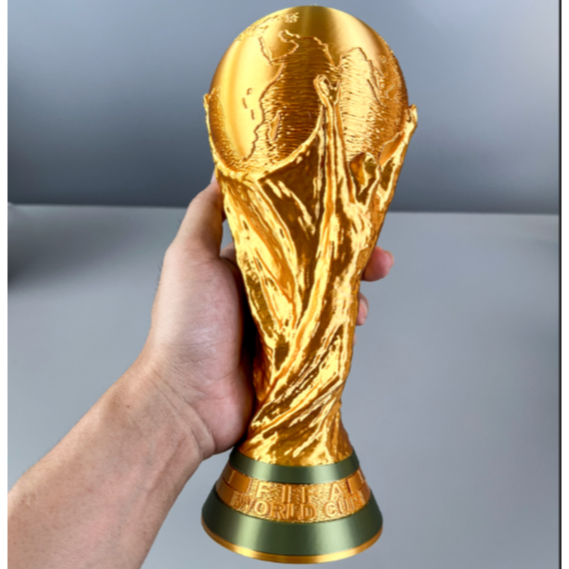 Mô Hình Cúp Vô Địch Thế Giới - World Cup – Trang Trí Bàn Làm Việc, Phòng Game, Quà Tặng Fan Bóng Đá