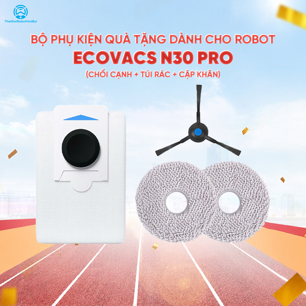 Phụ kiện robot hút bụi tưong thích Deebot T30 pro Omni, T30S, T30e Pro Omni, T30S KR, T30S Combo