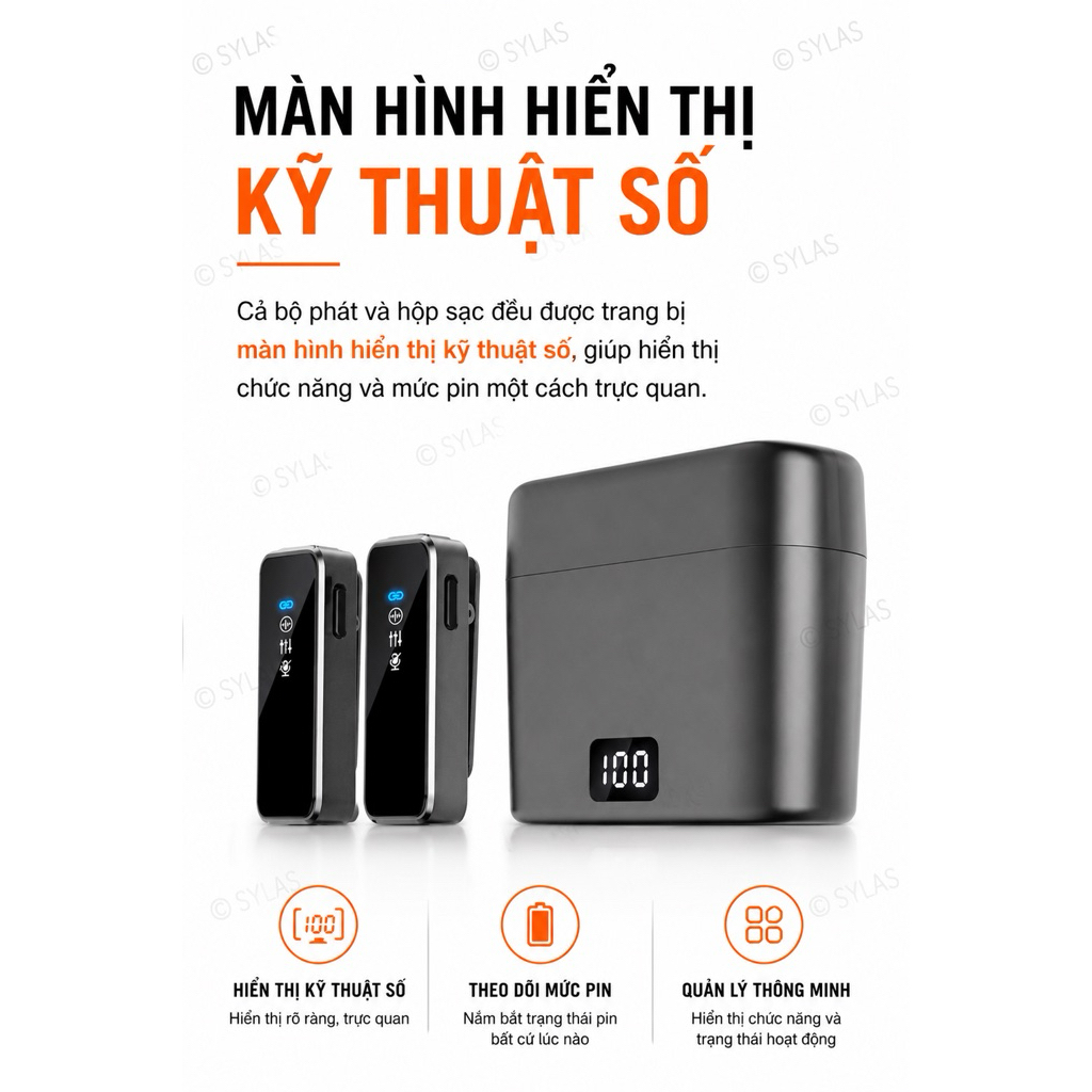Mic Thu âm Không Dây Cài áo M31 Lọc ồn Thu Âm Chuyên Nghiệp Cho Livestream, Dạy Học, Phỏng Vấn, Quay Video | BigBuy360 - bigbuy360.vn