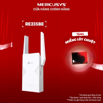 Bộ Kích Sóng Wi-Fi TP-Link RE235BE Wi-Fi 7 BE3600 | Hỗ Trợ EasyMesh, MLO, Cổng Multi-Gigabit Ethernet
