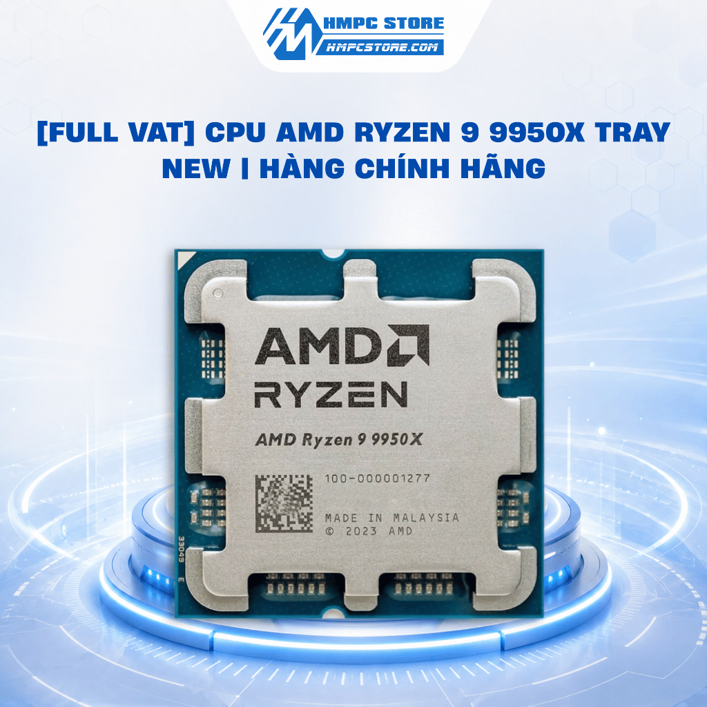 [FULL VAT] CPU AMD Ryzen 9 9950X Tray New | Hàng chính hãng, bảo hành 36 tháng