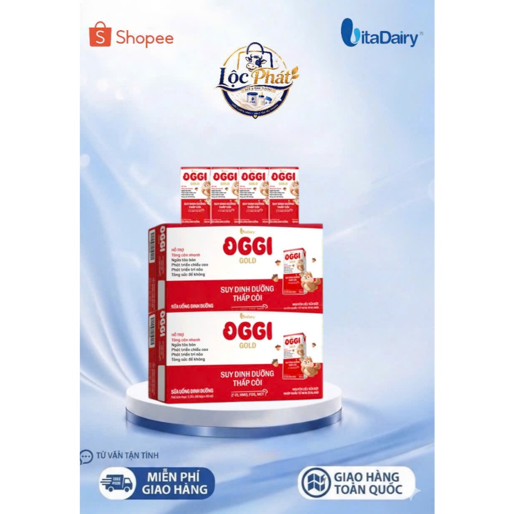 Sữa công thức pha sẵn oggi gold