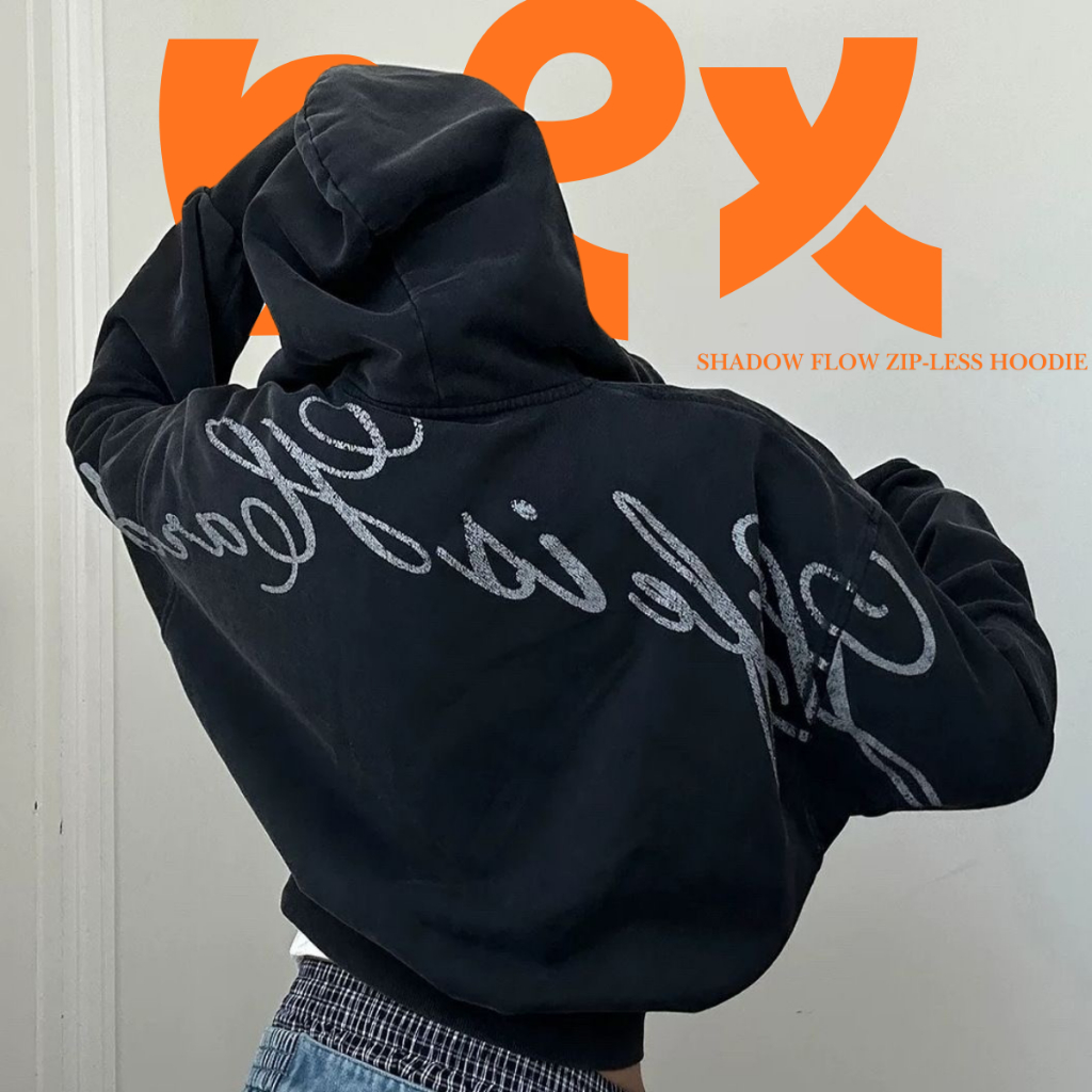 [ Hàng Sẵn ] Hoodie Zip Dáng Boxy Áo Khoác Khoá Bạc Cánh Dơi Có Mũ Hoạ Tiết Lưng Phong Cách Streetwe