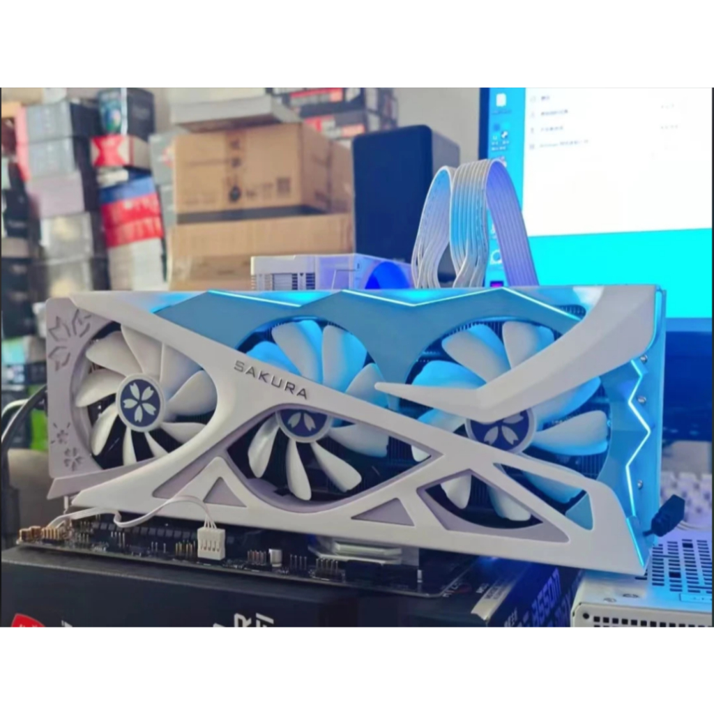 [Hàng Đã Qua Sử Dụng] Card Đồ Họa YESTON RX 7800XT 16GB SAKURA HITOMI