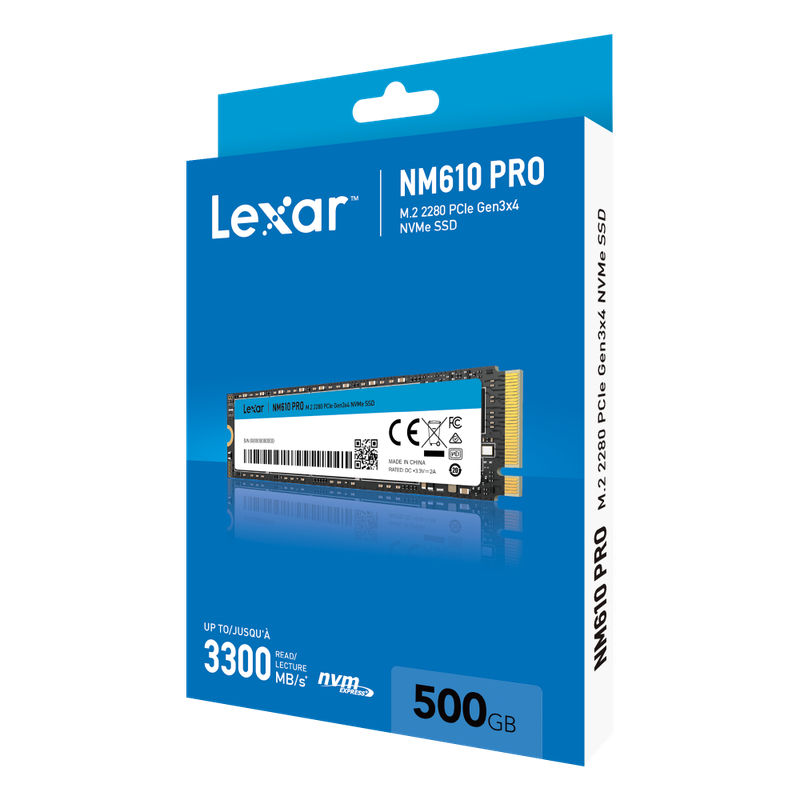 SSD Lexar NM610 Pro 500gb NVME